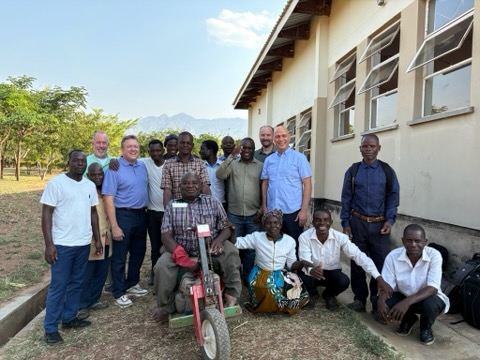 Scotty Sanders and the ONE Focus team in Malawi, Africa - October 2025
